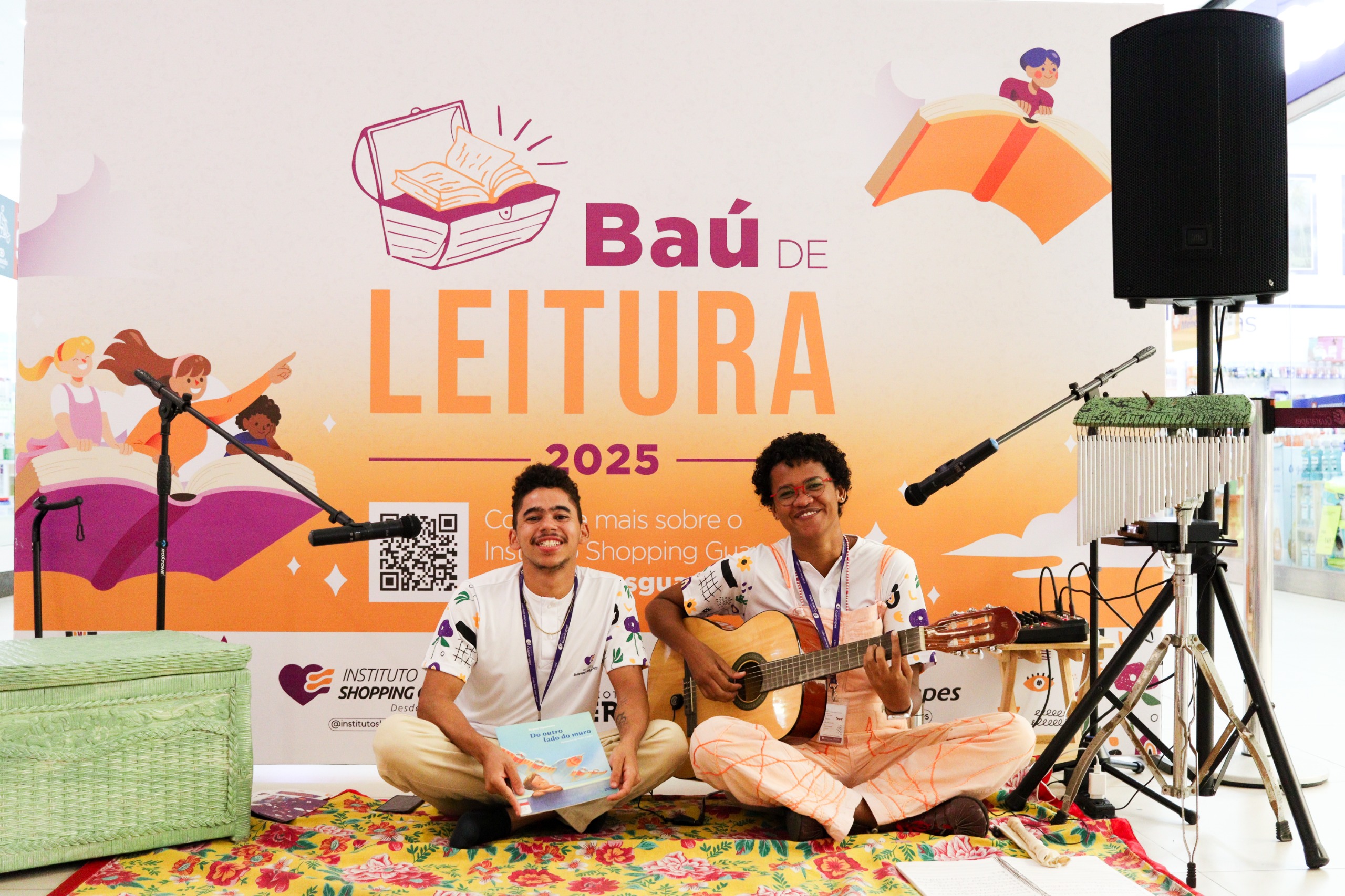 Participe do Baú de Leitura no Guara!